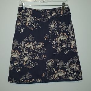 H&M floral paisley skirt